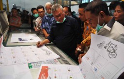 Surat Suara Pemilu 2019 Resmi Dicetak, Ketua KPU RI: Ini Bukan Hoaks