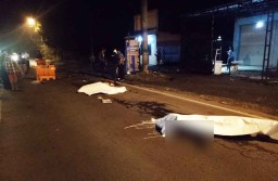 Bikers di Jombang Tewas Tertabrak Bus Sugeng Rahayu