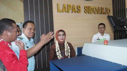 Lapas Sidoarjo Luncurkan Layanan Kunjungan Berbasis IT