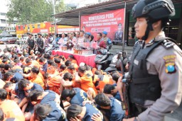 Sebulan, 137 Bandit Diringkus Polisi