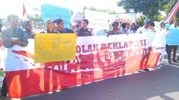 Aliansi Pemuda Peduli Jatim Tolak Deklarasi #2019GantiPresiden