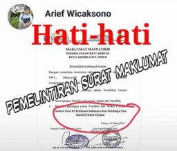 Dukung Jokowi, Ponpes Lirboyo Digoda Maklumat Palsu