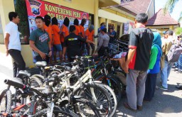 Komplotan Spesialis Pencuri Sepeda Angin di Pacitan Dibekuk