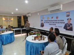 Demi Layanan Prima, Mapolres Pacitan Dipercantik