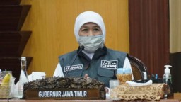 Khofifah Ajak Media Sosialisasikan Protokol Kesehatan ke Masyarakat