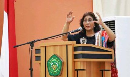 Menteri Susi Ajak Mahasiswa Kembangkan Potensi Kelautan Indonesia 