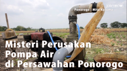 Video: Misteri Perusakan Pompa Air di Persawahan Ponorogo