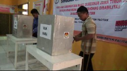 KPUD Pacitan Gelar Simulasi Pemilu untuk Difabel