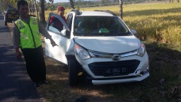 Meski Terlibat Kecelakaan Beruntun, Biker di Ponorogo ini Selamat