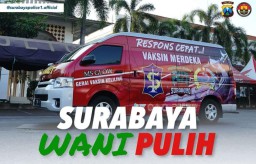 Tokoh Masyarakat Ingin Mobil Vaksin Polrestabes Surabaya Jangkau Madura