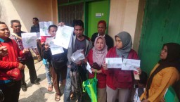 Kantor Pengembang Perumahan Bersubsidi di Mojokerto Digeruduk Pembeli