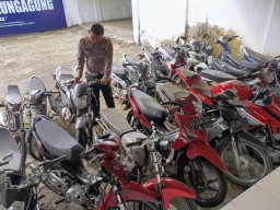 Tak Diambil Pemiliknya, Motor Hasil Tilang Akan dilelang Kejari Tulungagung
