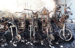 55 Motor Korban Kebakaran Rumah Parkir: 54 Milik Pelajar SMKN 1