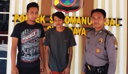 Asik Nongkrong di Minimarket, Pemuda ini Ditangkap Polisi