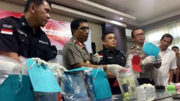 Sabu 8 Kg yang Disita Polda Jatim Berasal dari Bandar Asal Malaysia