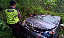 Mobil Avanza di Trenggalek Jatuh ke Jurang, ini Sebabnya