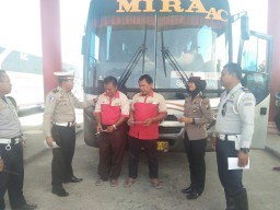 Angka Kecelakaan Tinggi, Polisi “Obok-obok” Terminal