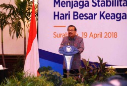 Jelang Ramadhan, Gubernur Pastikan Stok Bahan Pokok di Jatim Aman 