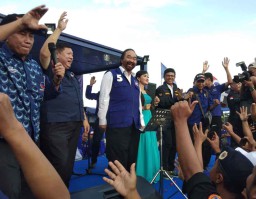Surya Paloh Luncurkan 105 Armada Kampanye Partai NasDem