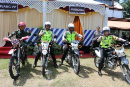 Operasi Lilin Semeru, Polri dan TNI di Bojonegoro Patroli Bersama