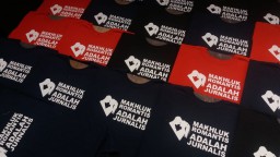 HPN 2019, Pokja Wartawan Pemprov Jatim Buka Booth Merchandise