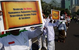 Gabungan Ormas di Surabaya Gelar Aksi Tolak Gerakan Separatisme