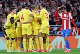 Griezmann Dikartu Merah, Liverpool Bungkam Tuan Rumah Atletico Madrid 3-2