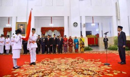 Presiden Jokowi Kukuhkan Anggota Paskibraka HUT RI Tahun 2018