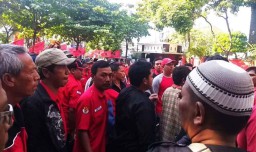Konsolidasi PAC PDIP Surabaya di Kantor DPD Sempat Diwarnai Kericuhan