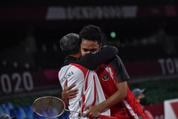 Ginting Punya Rekor Bagus Lawan Chen Long, Begini Kata Pelatih