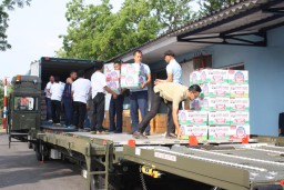 Salurkan Bantuan Gempa, Lanud Iswahjudi Terbangkan 2 Pesawat Hercules