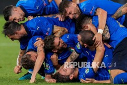 Italia Tim Pertama Lolos 16 Besar Euro 2020 Usai Hajar Swiss 3-0
