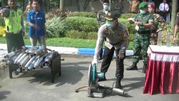 219 Preman di Tulungagung Ditangkap dalam Operasi Pekat 2019