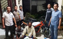 Polisi Ringkus Dua Pelaku Pembobolan Rumah di Malang