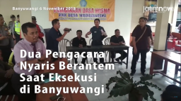 Video: Dua Pengacara Nyaris Berantem Saat Eksekusi di Banyuwangi