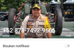 Nama dan Foto Kapolres Trenggalek Dicatut untuk Penipuan Minta Pulsa