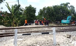 PT KAI Tutup Perlintasan Lokasi MPU Diterjang Kereta Api di Bojonegoro
