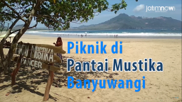 Video: Piknik di Pantai Mustika Banyuwangi
