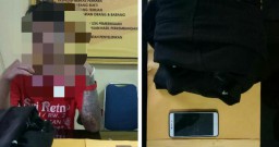 Edarkan Pil Koplo, Pria Bertato Ini Mewek Saat Diringkus Polisi