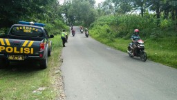 Perayaan Tahun Baru, Polres Madiun Siaga di Jalur Tanjakan