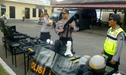 390 Personil Polresta Mojokerto Amankan Malam Tahun Baru