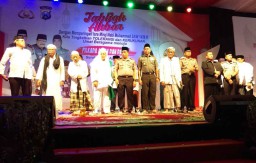 Doakan Pilkada Jatim Aman dan Damai, Polisi Gelar Tabligh Akbar