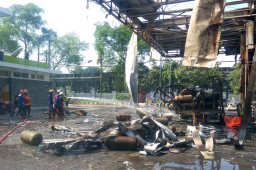 Video: Kebakaran di SPBU Berbek Tewaskan 1 Orang