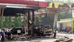 Ledakan Saat SPBU SIER Terbakar Cukup Dahsyat, Ini Videonya