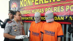 Polisi Ringkus Si Kembar saat Tawarkan Motor Hasil Curian di Facebook