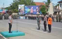 Pemkab, Polres dan Kodim Ponorogo Gelar Apel Siaga Bencana