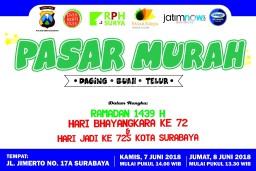  RPH Surabaya Jamin Daging Sapi Murah, Aman dan Halal