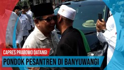 Video: Prabowo ke Pondok Pesantren Banyuwangi