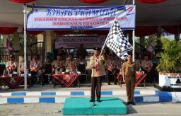 Berangkatkan Kirab Pramuka, Ini Pesan Wabup Ponorogo