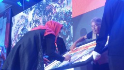 Ketika Mbak Puti Menggambarkan Jawa Timur dalam Sebuah Kanvas